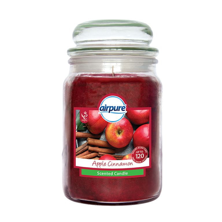 Airpure Vonná svíčka 510 g Apple Cinnamon