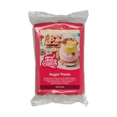 FunCakes FunCakes potahový fondán - Hot Pink - tmavá růžová 250g