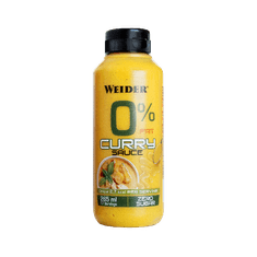 Weider WEIDER 0% Fat Curry Sauce 265 ml, nízkokalorická kari omáčka