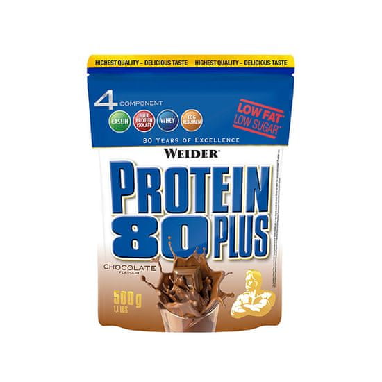 Weider , Protein 80 Plus, 500 g, Lesní plody - jogurt