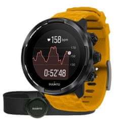 Suunto 9 Baro Black Amber With HR Belt