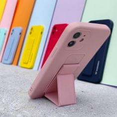 MG Kickstand silikonový kryt na Oppo Reno 4 4G/5G, černý