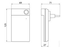 DANFOSS Ally zesilovací jednotka signálu Zigbee, 088U1131