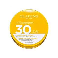 Clarins Kompaktní tónovací fluid na obličej SPF 30 (Mineral Sun Care Compact) 15 g