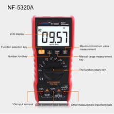 W-STAR W-Star Multimetr Noyafa NF5320A, vadaska