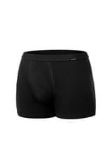 Cornette Pánské boxerky 223 Authentic mini black + Ponožky Gatta Calzino Strech, černá, S