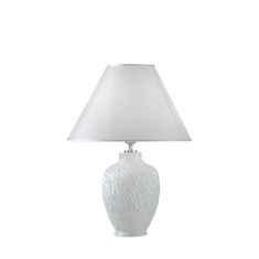 Kolarz CHIARA stolní lampa bílá, výška 43 cm