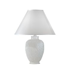 Kolarz CHIARA stolní lampa bílá, výška 54 cm