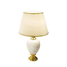 Kolarz +++DAUPHIN stolní lampa béžová se zlatým dekorem, výška 60 cm