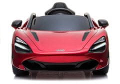 Lean-toys Bateriový vůz McLaren 720S Red Lacquer