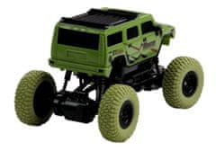 Dálkově ovládaný Jeep R/C 1:18 zelený