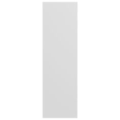 Greatstore Nástěnný botník 2 ks bílý 80 x 18 x 60 cm dřevotříska