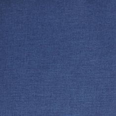 Greatstore Houpací křeslo modré textil