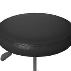 Vidaxl Jídelní židle 4 ks černé umělá kůže