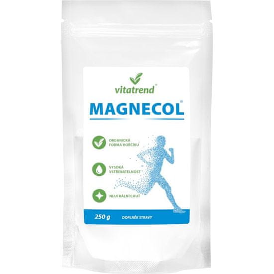 Vitatrend Magnecol 250 g - organická forma hořčíku