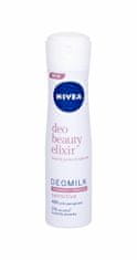 Nivea 150ml deo beauty elixir deomilk sensitive