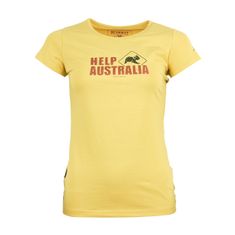 Bushman tričko Help Australia W yellow S