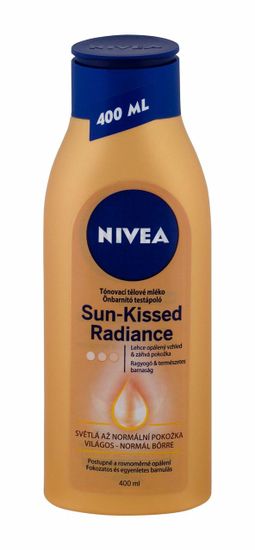 Nivea 400ml sun-kissed radiance, samoopalovací přípravek