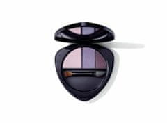 Dr. Hauschka 4.4g eyeshadow trio, 03 ametrine, oční stín