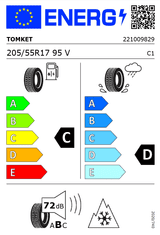 TOMKET SNOWROAD PRO 3 XL 205/55 R17 V95