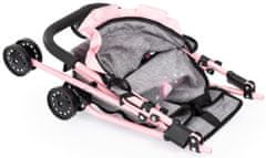 Bayer Design Golfový kočárek Buggy set růžová/šedá