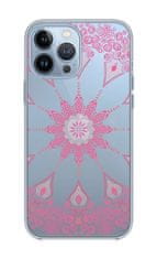 TopQ Kryt iPhone 13 Pro Max silikon Pink Mandala 65297