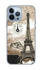 TopQ Kryt iPhone 13 Pro Max silikon Paris 2 65294