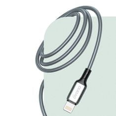 DUDAO L5H kabel USB-C / Lightning PD 65W 1m, šedý