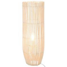 Greatstore Stojací lampa vrba bílá 84 cm E27