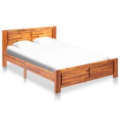 Greatstore Rám postele masivní akáciové dřevo 140 x 200 cm