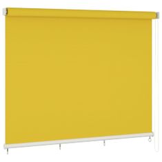 Greatstore Venkovní roleta 350 x 140 cm žlutá