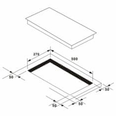 Greatstore Sklokeramická varná deska EUROKERA sklo 3000 W