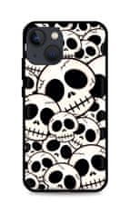 TopQ Kryt LUXURY iPhone 13 pevný Skulls 64759