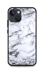 TopQ Kryt LUXURY iPhone 13 mini pevný Marble White 64776