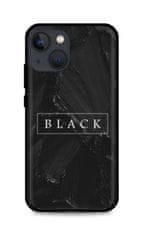 TopQ Kryt LUXURY iPhone 13 pevný Black 64761