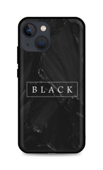 TopQ Kryt LUXURY iPhone 13 pevný Black 64761