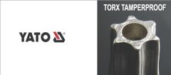 YATO Sada klíčů TORX s otvorem 9 ks
