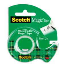 Scotch Lepicí páska Magic neviditelná popisovatelná 19 mm x 7,5 ms dispenzorem