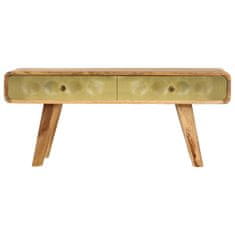 Greatstore Konferenční stolek z masivního mangovníku 90 x 50 x 40 cm