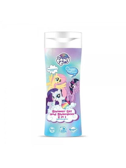 My Little Pony Sprchový gel a šampon 2v1 300ml bubble gum new