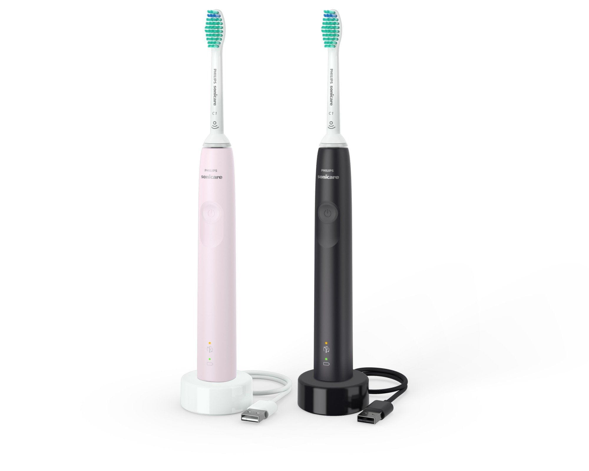 Philips Sonicare 3100 1+1 Sonická elektrická zubná kefka HX3675/15