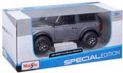 Maisto 2021 Ford Bronco šedý 1:24