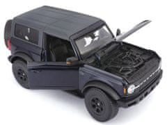 Maisto 2021 Ford Bronco Wildtrak 1:18 - tmavá modrá