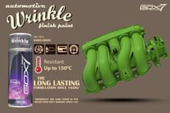 GOX7 EUROPE  Wrinkle Kawa Green - strukturovaná vrásčitá barva s teplotní odolností