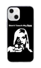 TopQ Kryt iPhone 13 mini silikon Don't Touch Gun 64692