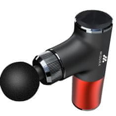 MISURA Masážní pistole MB3 RED/BLACK - s funkcí powerbanky