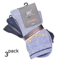 RS dámské zdravotní džínsové ponožky s volným vaflovým lemem 1201321, 35-38