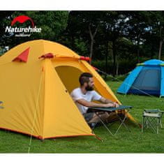 Naturehike stan P4 pro 4 osoby upg. váha 2800g - oranžový