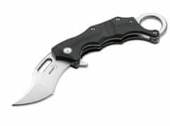 Böker Plus 01BO772 Wildcat kapesní nůž - karambit 7,1 cm, černá, G10, spona