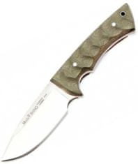 Muela RHINO-10SV.G lovecký nůž 10 cm, zelená, Micarta, kožené pouzdro